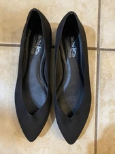 Woman’s Coach and Four Slip On Black Shoes Size 7