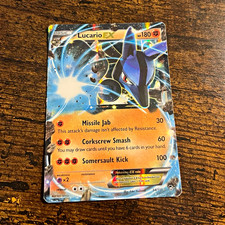 The Pokémon Company Lucario EX XY Furious Fists 54/111 Holo Ultra Rare on eBay