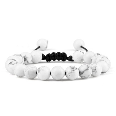 Armband Glücksarmband Natursteinperlen Herren Damen Unisex