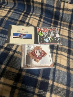Vintage Lot Of 3 New Wave CD s Depeche Mode, Duran Duran , Massive Attack