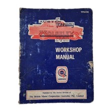 Austin Freeway Mk I & II Wolseley 24/80 Mk 1 Mk 2 Workshop Manual BMC 1966