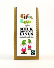 Barres elfes chocolat au lait bio Cocoa Loco - 100 g