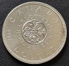 1964 Canada Silver $1 Dollar - 80% Silver