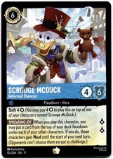 Scrooge McDuck Reformed Ebenezer Legendary 152/204 Lorcana TCG Winterspell MINT