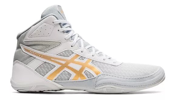 Grey asics on sale wrestling shoes