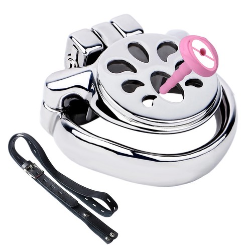 Ventilador Macho Bloqueo Jaula de Castidad Plana Sissy Hombres Dispositivo de Castidad Tubo para Coño - Imagen 42 de 49