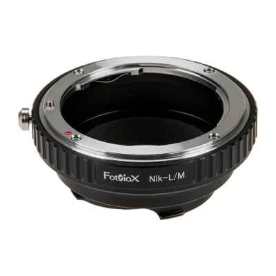 Fotodiox Objektivadapter Nikon F-Linse für Leica M Kamera