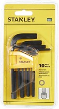 Stanley Hex Key Set 10Pc 1.5-10mm 0-69-253