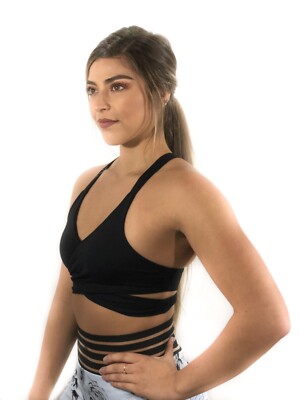 TF Sports Bra, Black (Alphalete, Tino Fit Wear)