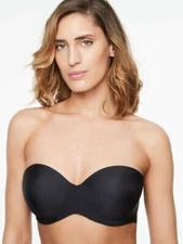 Chantelle 271599 Women's Absolute Invisible Smooth Strapless Bra Black Size 32C