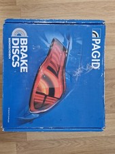 Pagid Brake Discs Rear Mercedes Benz C Class 2007-2015
