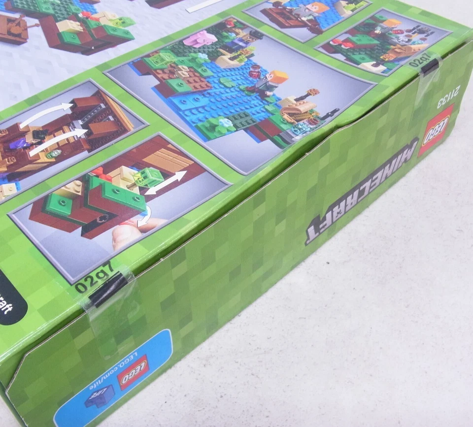 LEGO Minecraft: 21133 The Witch Hut Small Slime New Sealed Box Express F/S - Image 4 of 4