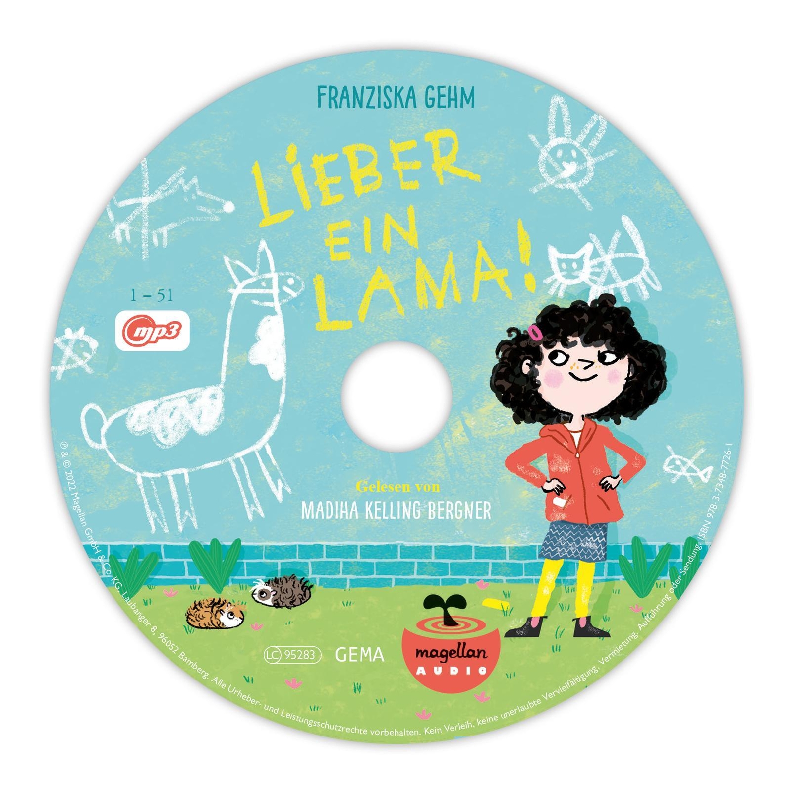 Thumbnail - Franziska Gehm | Lieber Ein Lama (mp3-cd) | Mp3 | Deutsch (2022) | 199