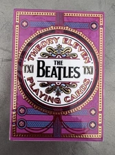 The Beatles - Theory 11 Playing Cards Pink Brand New Sealed Deck