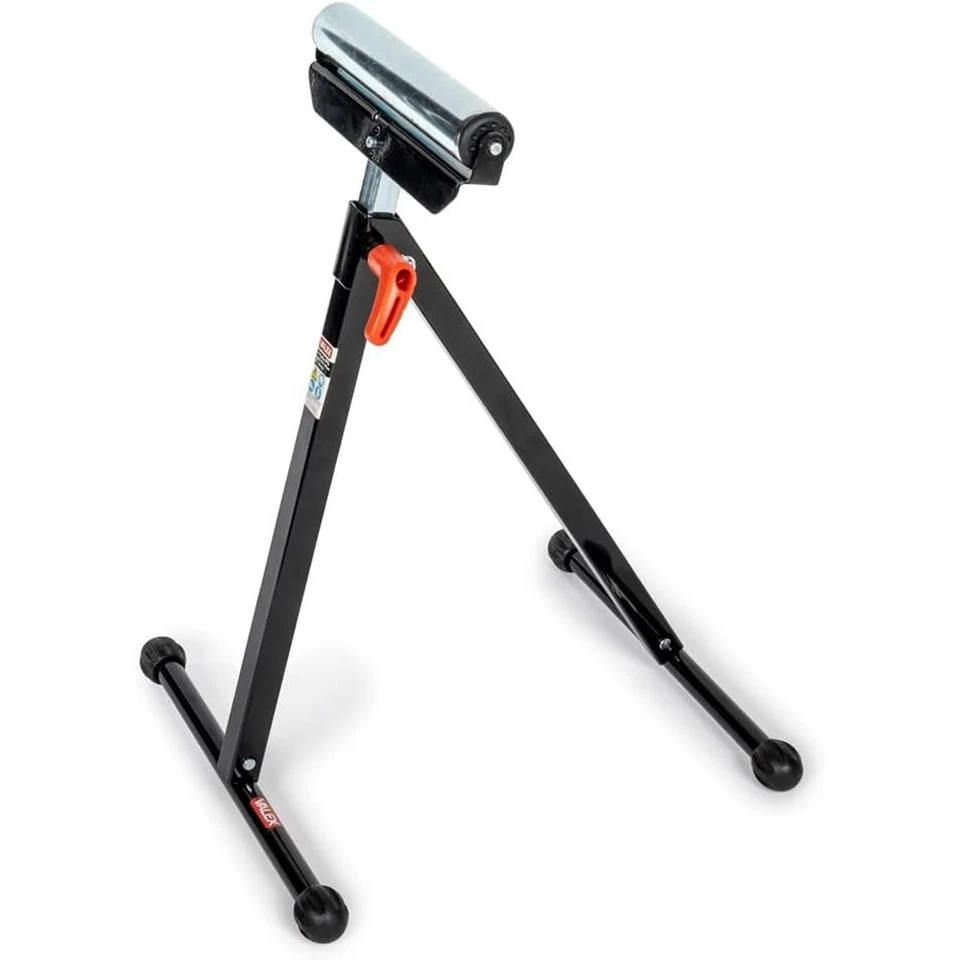 SUPPORTO CAVALLETTO PIEDISTALLO A RULLO PER SEGATRICI PORTATA MAX 80Kg VALEX - Immagine 2 di 4