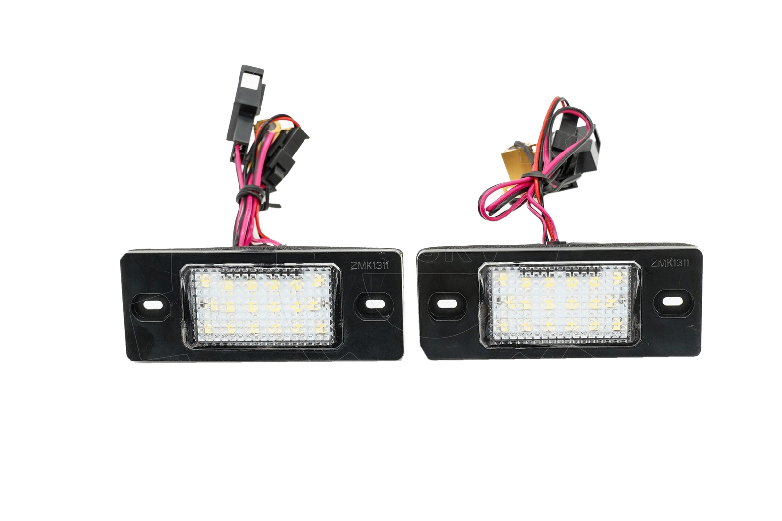 Éclairage feu LED immatriculation premium 1J5943021D pour VW Passat Golf IV blanc