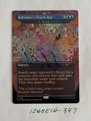MTG Beholder s Charm Ray RAINBOW FOIL  Secret Lair x Dungeons & Dragons #1786 R