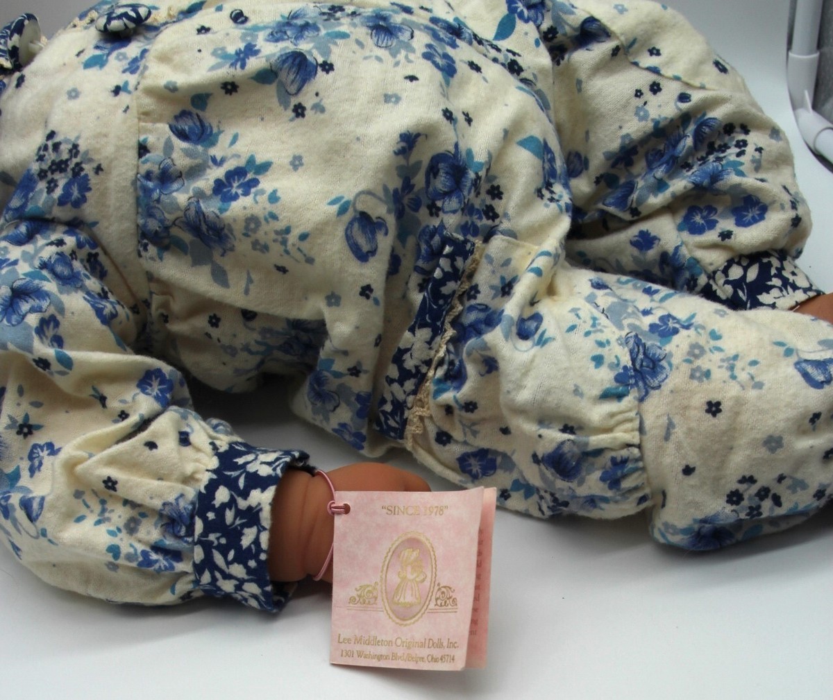 Lee Middleton Baby Doll 1995 Signed Numbered 071294 Blue Eyes | eBay