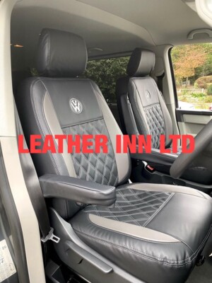 Vw Transporter T5 T6 Seat Covers Shuttle 8 Seaters With Vw Logos