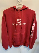 Striker Ice Fishing Graphic Cotton Winter Hoodie Hooded Sweatshirt Mens 2XLT