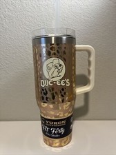 Yukon Outfitters Buc-ee’s Rose Gold Leopard Cheetah 40 oz Tumbler Cup NEW Bucees