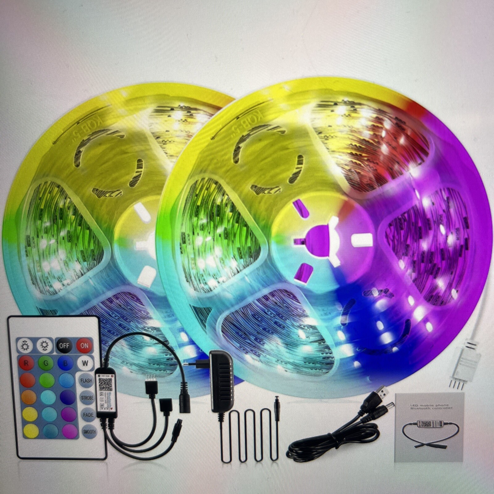 LED Strip Lights 65.6ft for Bedroom, Kitchen, Man cave, Music Room etc.-image