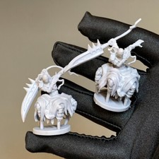 Lot 2 Heroes Monster Miniatures For Dungeons  Dragon D D Figure Board Game T2