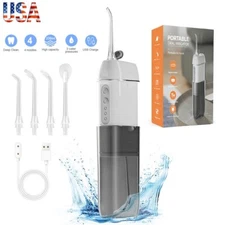 Portable Water Dental Flosser Pick for Teeth 3 Modes Cordless Oral Irrigator US