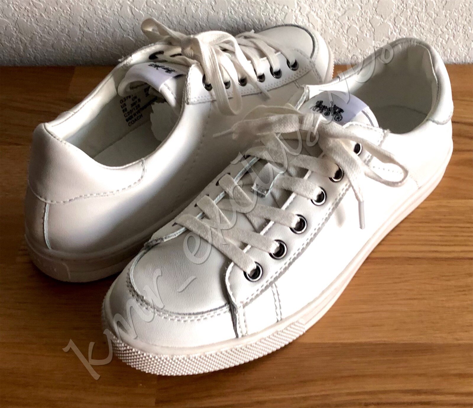 coach white sneakers womens