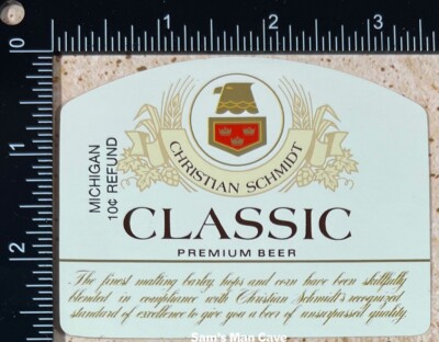 Classic Premium Beer Label - PENNSYVLANIA