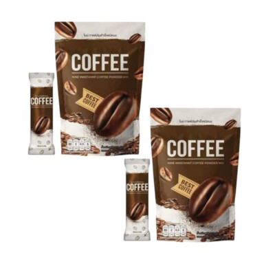 2x Nine Coffee Instant Mix Powder Control Hunger Detox WeightManagement