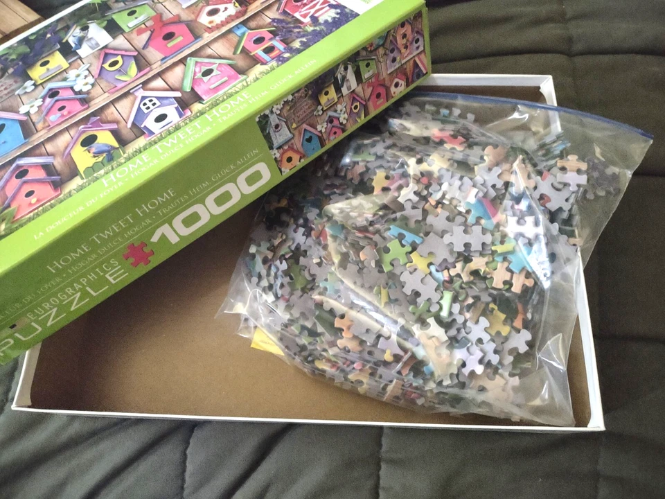 EUROGRAPHICS 1000 PC PUZZLE - HOME SWEET HOME - Image 2 of 2