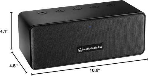 Audio Technica Portable Wireless Bluetooth Speaker AT-SP65XBT Black NEW SEALED - 第 4/4 張圖片