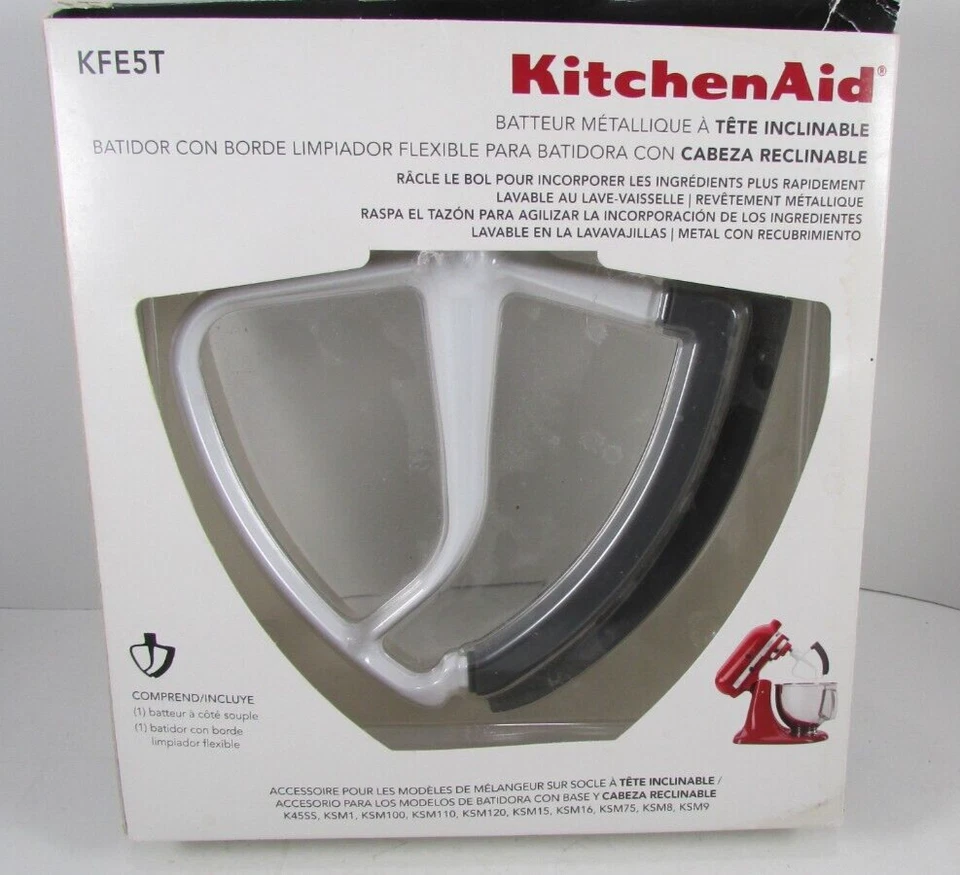 New KitchenAid KFE5T Tilt-Head Flex Edge Beater - Image 2 of 4