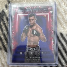 Topps 2025 Midnight UFC Dream Chasers Caio Borralho “Blacklight” DC-23  1/1