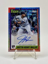 2025 Topps Chrome Justyn-Henry Malloy /299 -1990 Silver Mojo Refractor Auto (RC)