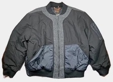 Bass Outdoor Hero Bomber Jacket XXL Black/Gray NWT SB