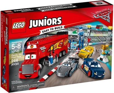 NEU/NEW LEGO DISNEY 10745 Florida 500 Race CARS FLASH MAC QUEENZ