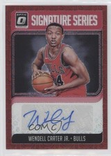 2018-19 Donruss Optic Signature Series Choice Prizm Wendell Carter Jr Auto 0x8f
