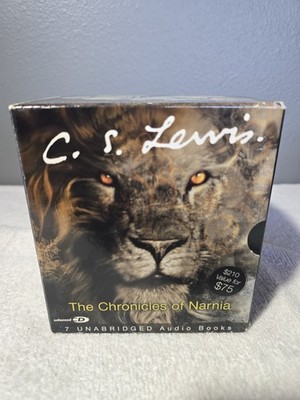 Chronicles of Narnia 31 CD Box Set C. S. Lewis 7 Unabridged Audio Books Complete