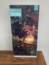 NEXT Solar Light Pathfinder Bertie Bear Garden Flower - BNIB Sealed