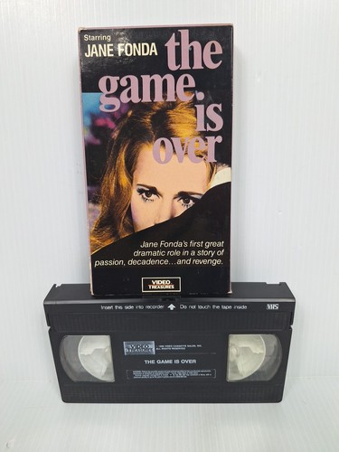 The Game is Over - Copyright 1966 Roger Vadim Jane Fonda (VHS 1987) - Picture 2 of 7