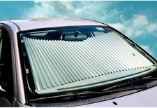 25 Inch Universal Fit Retractable Auto Windshield Sunshade For Trucks Most Suv