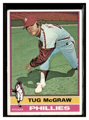1976 Topps #565 Tug McGraw