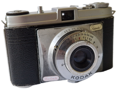 Appareil Photo Ancien Kodak Retinette 1B Compact 35mm - Argenté - Années 1960 - Occasion