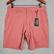 Rhone 9" Commuter Shorts Men's Size 32 Nantucket Red Flex-Knit New