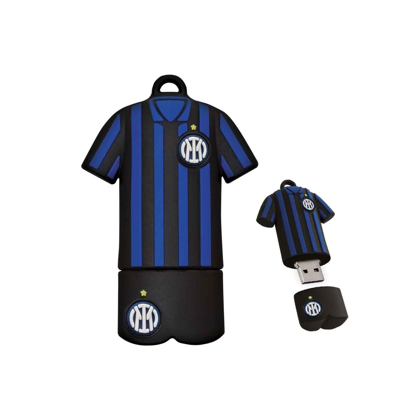 TECHMADE Pendrive 32GB Ufficiale Inter – Archiviazione stile nerazzurro