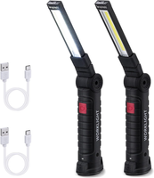 2 StüCk Led Arbeitsleuchte Werkstattlampe,Taschenlampe Werkstatt Handlampe,Wiede