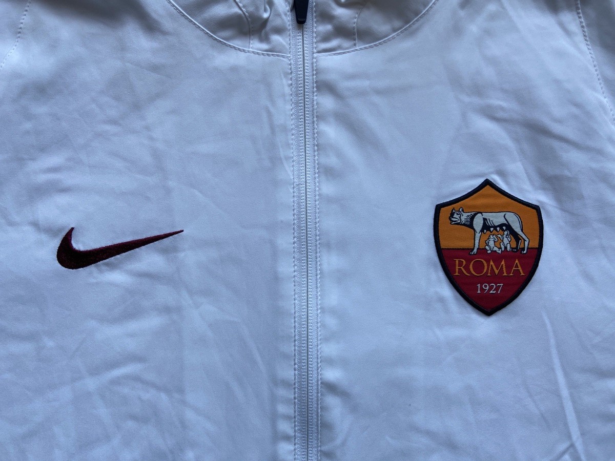 ROMA 2015 2016 TRAINING WOVEN JACKET NIKE 688089-100 sz M MEN
