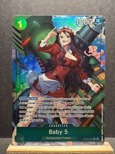 Baby 5 op05-034 PRB01 Alternate Art ENGLISH One Piece Alt Art